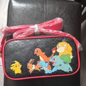 Loungefly Pokémon Character Bag - Black and Red